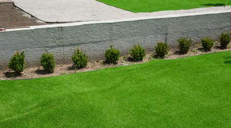 artificial turf installation